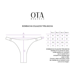Bombacha Colaless Tira Ancha Faro - comprar online