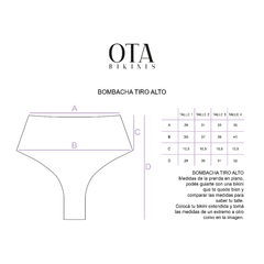 Bombacha Tiro Alto Lisboa - comprar online