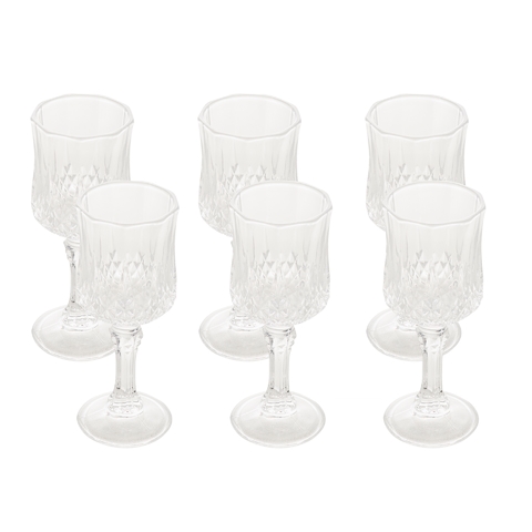 CJ 6 TACAS VIDRO P/LICOR DIAMANTE 60ml