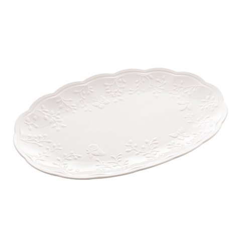 TRAVESSA DE PORCELANA BUTTERFLY 36cm
