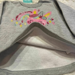 Conjunto casaco e calça de moletom com felpo Elian - Zig Zag Kids