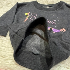 Conjunto casaco moleton e legging flanelada Elian - Zig Zag Kids