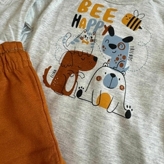 Conjunto blusa manga longa e calça de moletom sem felpo Elian na internet