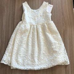 Vestido de renda Milon - Cor Cru - comprar online