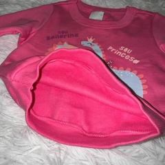 Imagem do Conjunto casaco e calça de moletom com felpo Malwee Kids