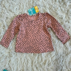 Blusa manga longa Elian com estampa rotativa