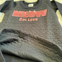 Vestido manga longa em moletom flanelado na internet
