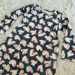 Vestido manga longa na internet
