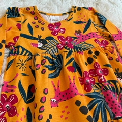 Vestido manga longa em meia malha na internet