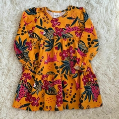 Vestido manga longa em meia malha - comprar online