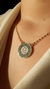 Colar com medalha "Meu Santo é Forte"