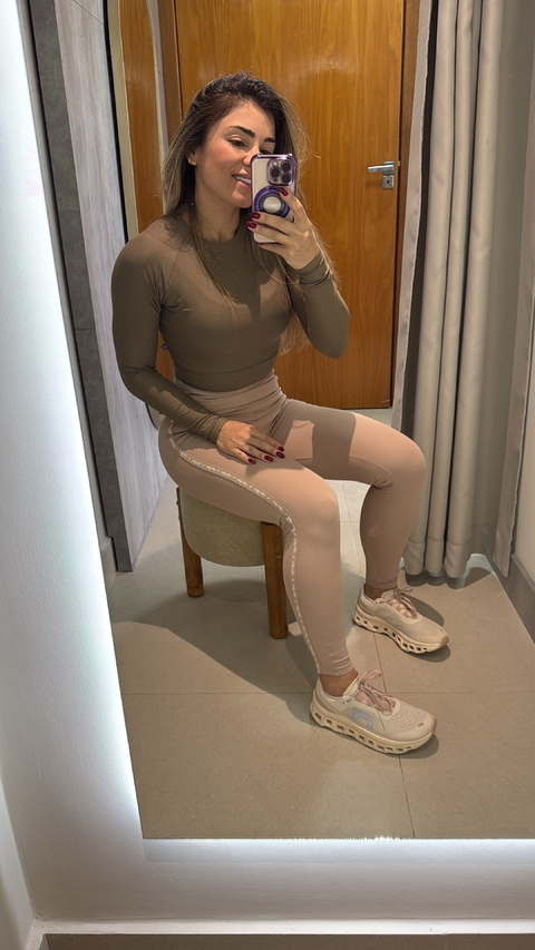 Cropped Betina - Avelã - comprar online