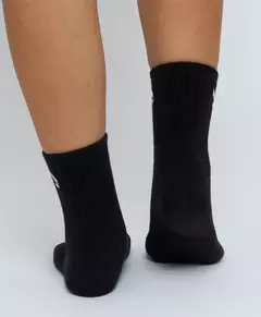 Meia Cano Médio AG - Preto na internet