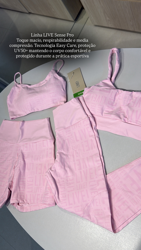 Legging LIVE Sense Pro - Rosa - comprar online