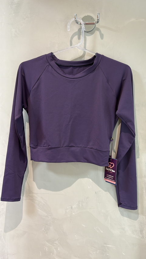 Cropped Betina - Roxo - comprar online