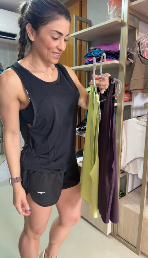 Regata Fitness Dry - Preto - comprar online