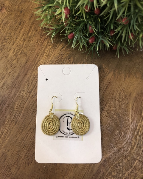 Brinco Capim Dourado Pequeno