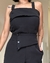 Cropped Alfaiataria Preto na internet