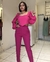 Conjunto Calça Skinny e Cropped Pink - comprar online