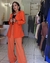 Maxi Blazer Alfaiataria Laranja na internet
