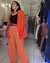 Maxi Blazer Alfaiataria Laranja - Pérola Deusa: Loja de Roupas - Roupas, Look Trabalho, Moda Online
