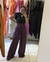 Calça Pantalona Dunas Vinho - Pérola Deusa: Loja de Roupas - Roupas, Look Trabalho, Moda Online