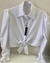Camisa Cropped Eloize Branca - Pérola Deusa: Loja de Roupas - Roupas, Look Trabalho, Moda Online