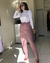Blusa Manga Longa Canelada Branca - Pérola Deusa: Loja de Roupas - Roupas, Look Trabalho, Moda Online