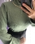 Blusa Canelada Manga Longa Verde Musgo - Pérola Deusa: Loja de Roupas - Roupas, Look Trabalho, Moda Online
