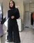 Calça Pantacourt Faixa Preta - comprar online