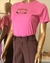 T-shirt Rosa Rock and Roll - comprar online