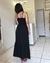 Vestido Midi Botões Preto - loja online