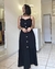 Imagem do Vestido Midi Botões Preto