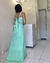 Vestido Longo Violeta Verde Água - loja online