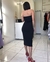 Vestido Midi Preto Tomara que Caia - Pérola Deusa: Loja de Roupas - Roupas, Look Trabalho, Moda Online