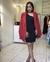 Imagem do Vestido Curto Preto Nula Manga Cavado