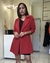Imagem do Blazer Alfaiataria Feminino Maxi Terracota