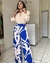 Calça Pantalona Faixa Estampada - loja online