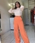 Calça Pantalona Faixa Laranja - loja online