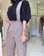 Calça Suspensório Cinza - Pérola Deusa: Loja de Roupas - Roupas, Look Trabalho, Moda Online