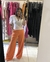 Calça Pantalona Faixa Laranja - Pérola Deusa: Loja de Roupas - Roupas, Look Trabalho, Moda Online