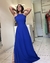 Vestido Longo Maia Azul Bic - Pérola Deusa: Loja de Roupas - Roupas, Look Trabalho, Moda Online