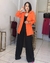Maxi Blazer Alfaiataria Laranja - comprar online