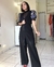 Blusa Luxo Manga Curta Bordada - comprar online