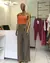 Regata Fivela Nula Manga Laranja - Pérola Deusa: Loja de Roupas - Roupas, Look Trabalho, Moda Online