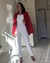 Maxi Blazer Alfaiataria Vermelho - loja online