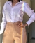 Camisa Clássica Branca - Pérola Deusa: Loja de Roupas - Roupas, Look Trabalho, Moda Online