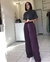 Calça Pantalona Dunas Vinho - loja online