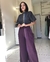 Calça Pantalona Dunas Vinho - Pérola Deusa: Loja de Roupas - Roupas, Look Trabalho, Moda Online