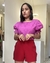 Blusa Laise Fúcsia - loja online